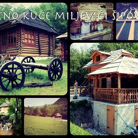 Hotel Etno Kuce Miljevic Sipovo Exterior foto